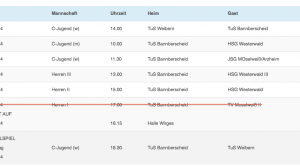 Handballvorschau