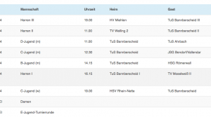 Handballvorschau