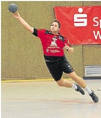 Sven Boinski ging mit seiner HSG Bad Ems/Bannberscheid in Bendorf leer aus. RLZ-Foto: Andreas Hergenhahn.  