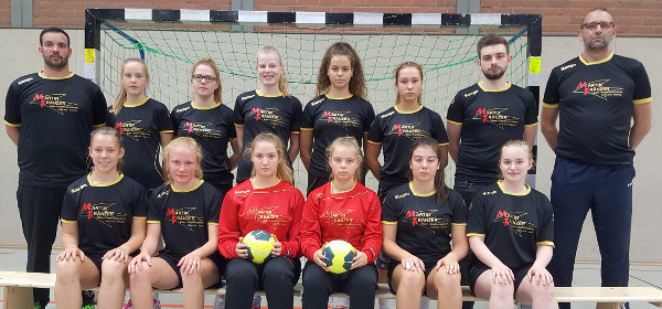 Unsere weibliche B-Jugend für 2017/18